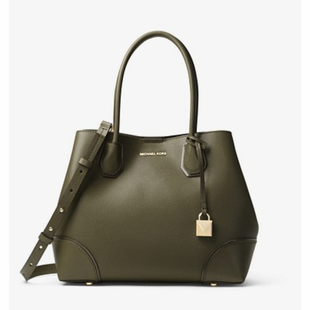 Michael Kors Mercer Gallery Medium Leather Satchel